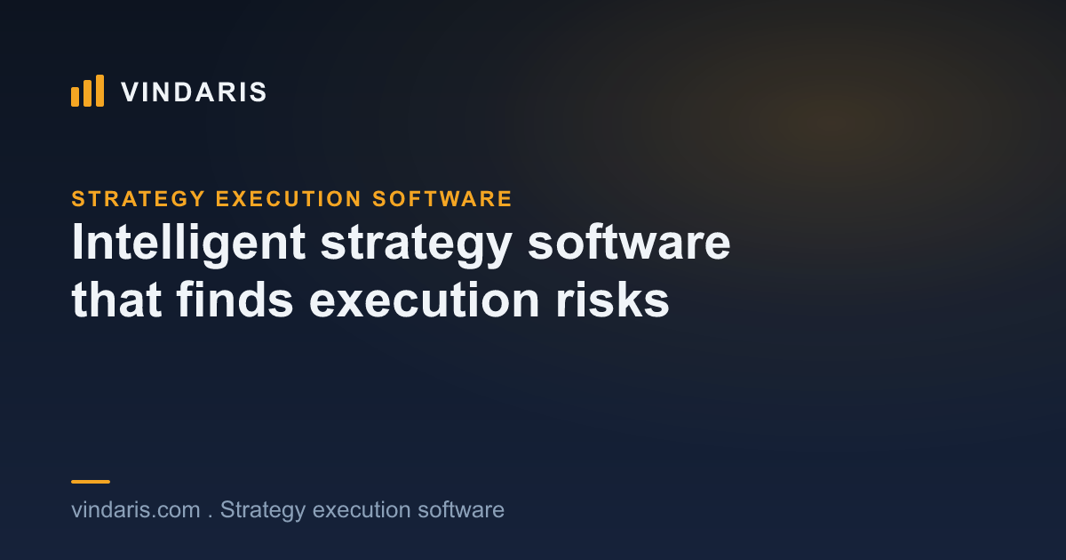 Vindaris - Strategy Execution Software preview